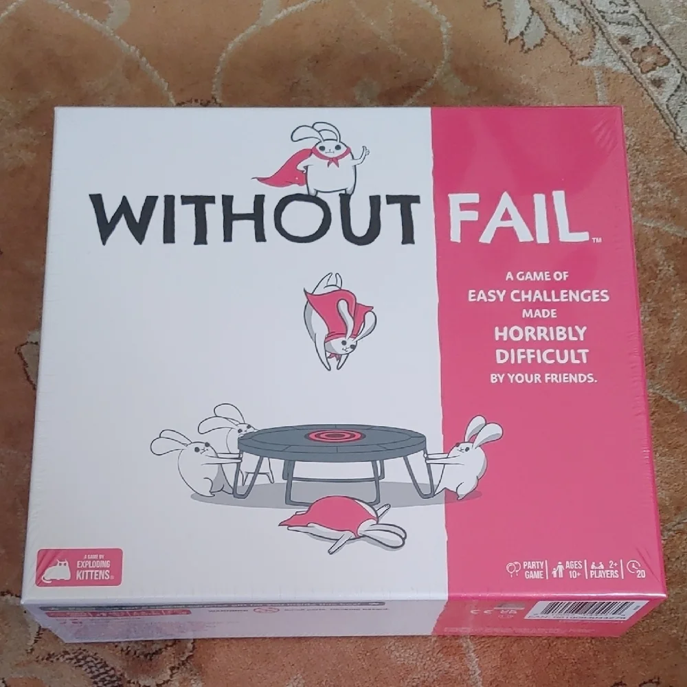 Without Fail. Unopened. Game By Exploding Kittens - Picture 1 of 2